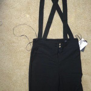 Black Ladies Pants with Braces by 'Have'